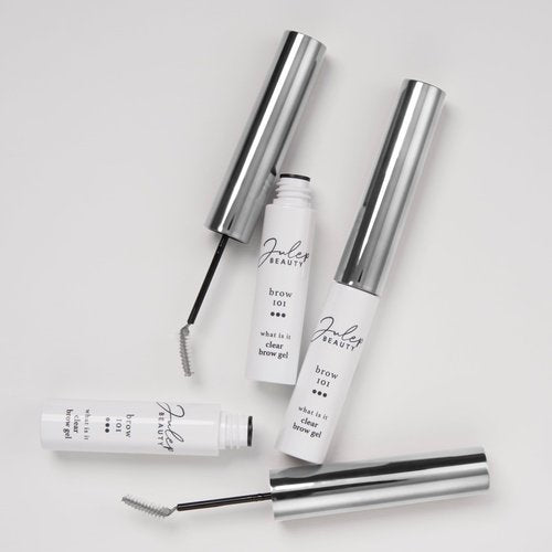 Julep Brow 101 Clear Eyebrow Scultping Gel - Precision Brush For Sculpting – Long-Lasting, Lightweight Formula for Natural,Tamed Brows