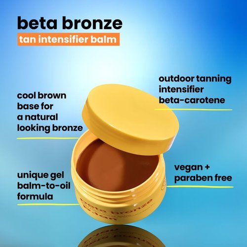 b.tan Intensive Browning Tanning Gel - Tinted Sun Tan Accelerator, Fast Bronze Formula, 5.3 Oz