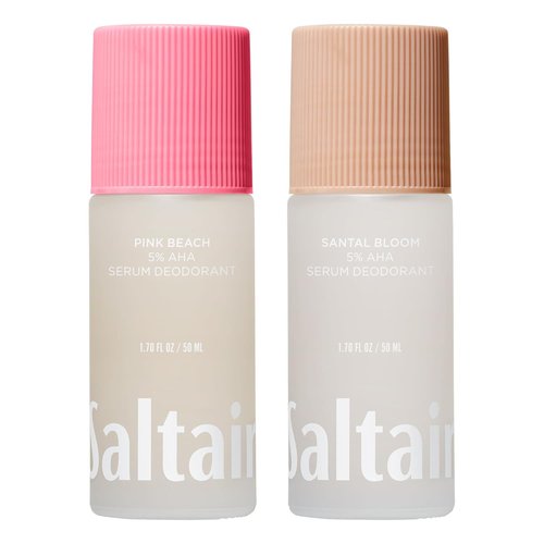 Saltair Serum Deodorant - Signature Scents 2 Pack | Aluminum-Free Odor Control with 5% AHA Formula - 2x 1.7oz Roll-On