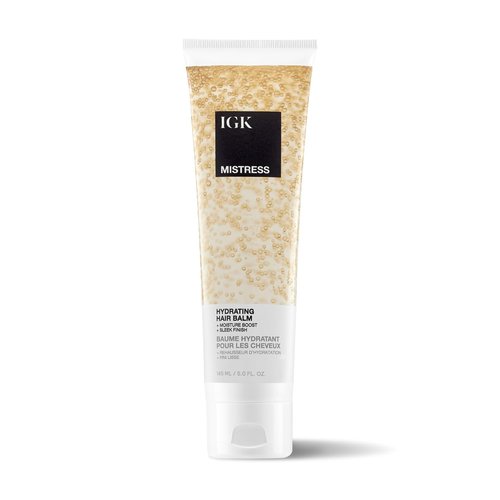 IGK Mistress Hydrating Hair Balm - Leave-In Conditioner & Smoothing Cream for Frizz Control | Vegan Coconut Oil Treatment