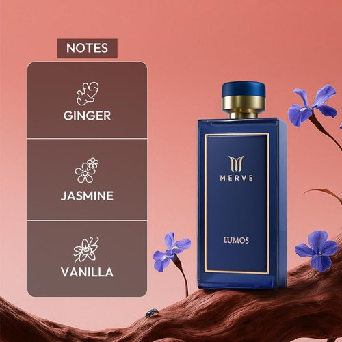 Merve Lumos Premium Long-Lasting Women's Perfume - Fruity Floral Gourmand Scent | 3.4 Ounces
