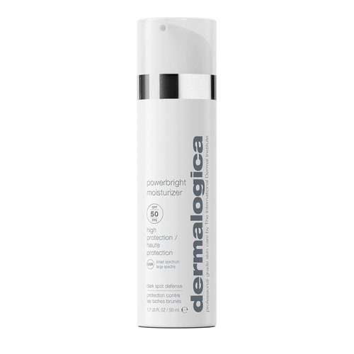 Dermalogica Powerbright Moisturizer SPF 50 - Facial Sunscreen with Niacinamide & Hyaluronic Acid, 1.7 Fl Oz