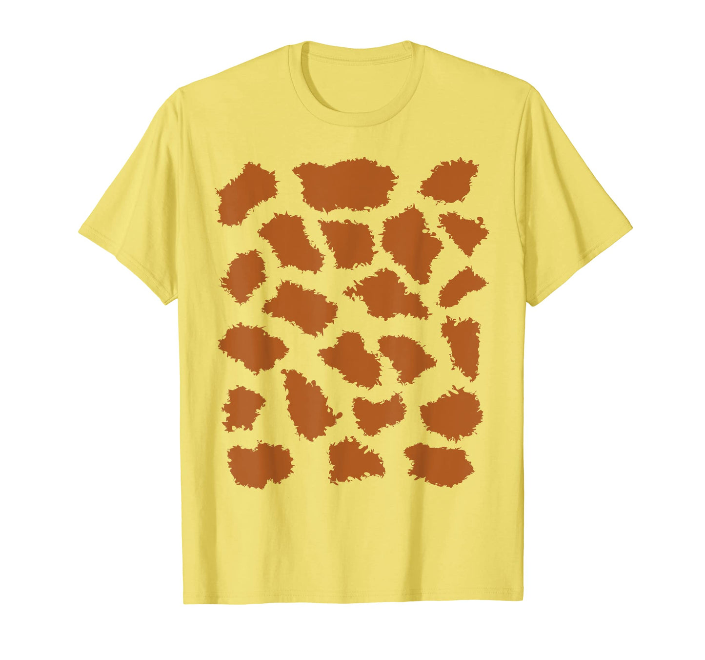 Giraffe Print Trick or Treat Animal Halloween Costume T-Shirt