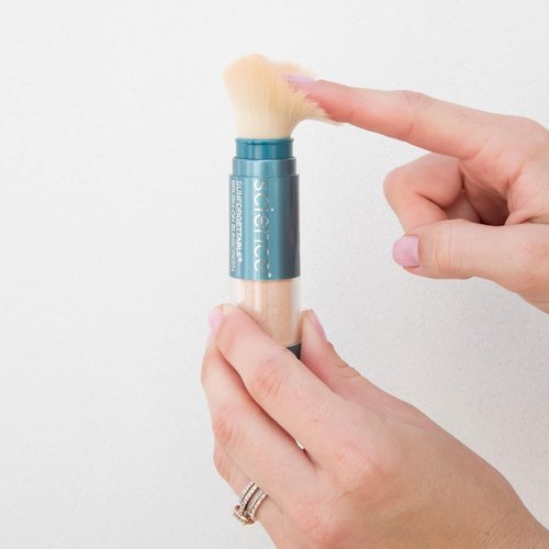 Colorescience Brush-On Sunscreen Mineral Powder - Ideal for Sensitive Skin | SPF 50 Protection