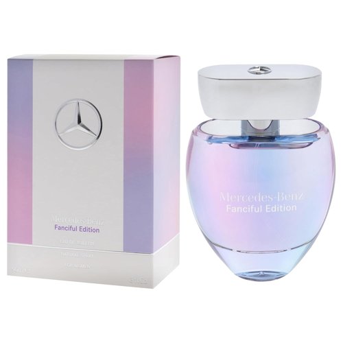 Mercedes Benz Fanciful Eau De Toilette | Luxury Women's Perfume - 3 Fl Oz - Citrus & Musky Notes