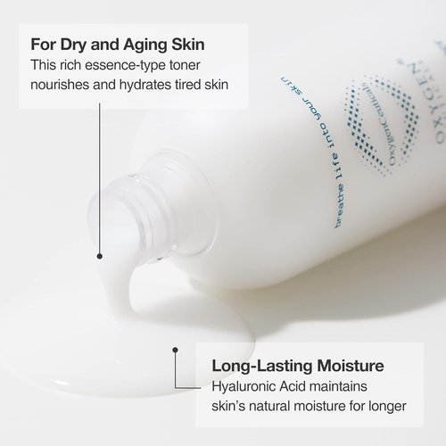 OxygenCeuticals Nutrient Toner - Hydrating Essence for Dry Skin with Hyaluronic Acid & Allantoin | 10 fl. oz (300ml)