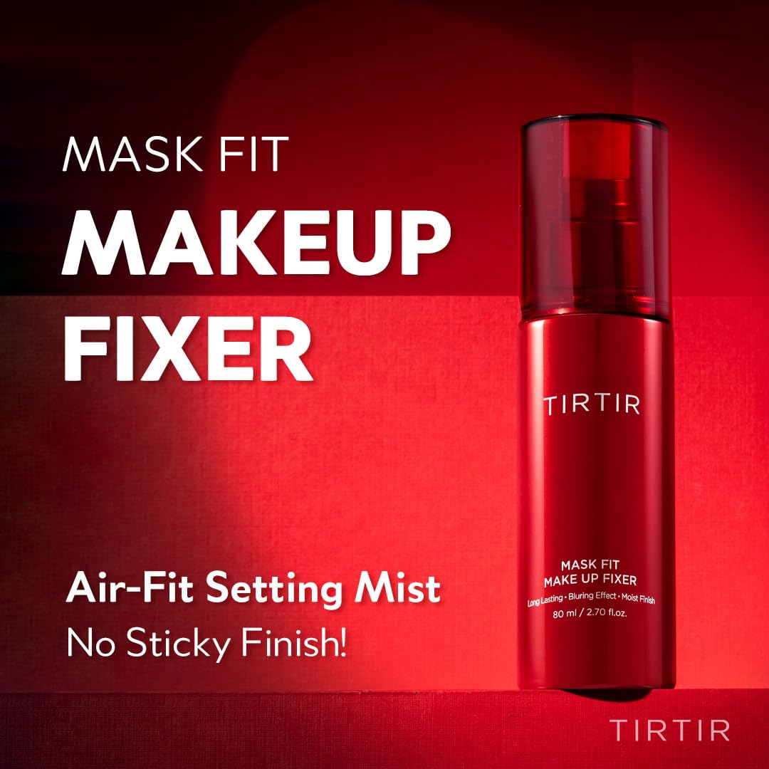 TIRTIR Makeup Setting Spray - 24H Transfer-Resistant, Lightweight & Non-Greasy | 2.7 Fl Oz