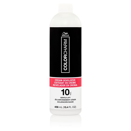 COLORCHARM Cream Hair Color Developer | 10 Volume | For Optimal Gray Blending and Rich Multi-Dimensional End Results | 15.4 oz