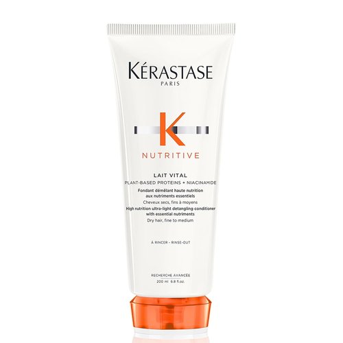 Kerastase Nutritive Lait Vital Conditioner - Hydrating Formula for Fine to Medium Dry Hair | Illuminates Shine & Detangles Effortlessly