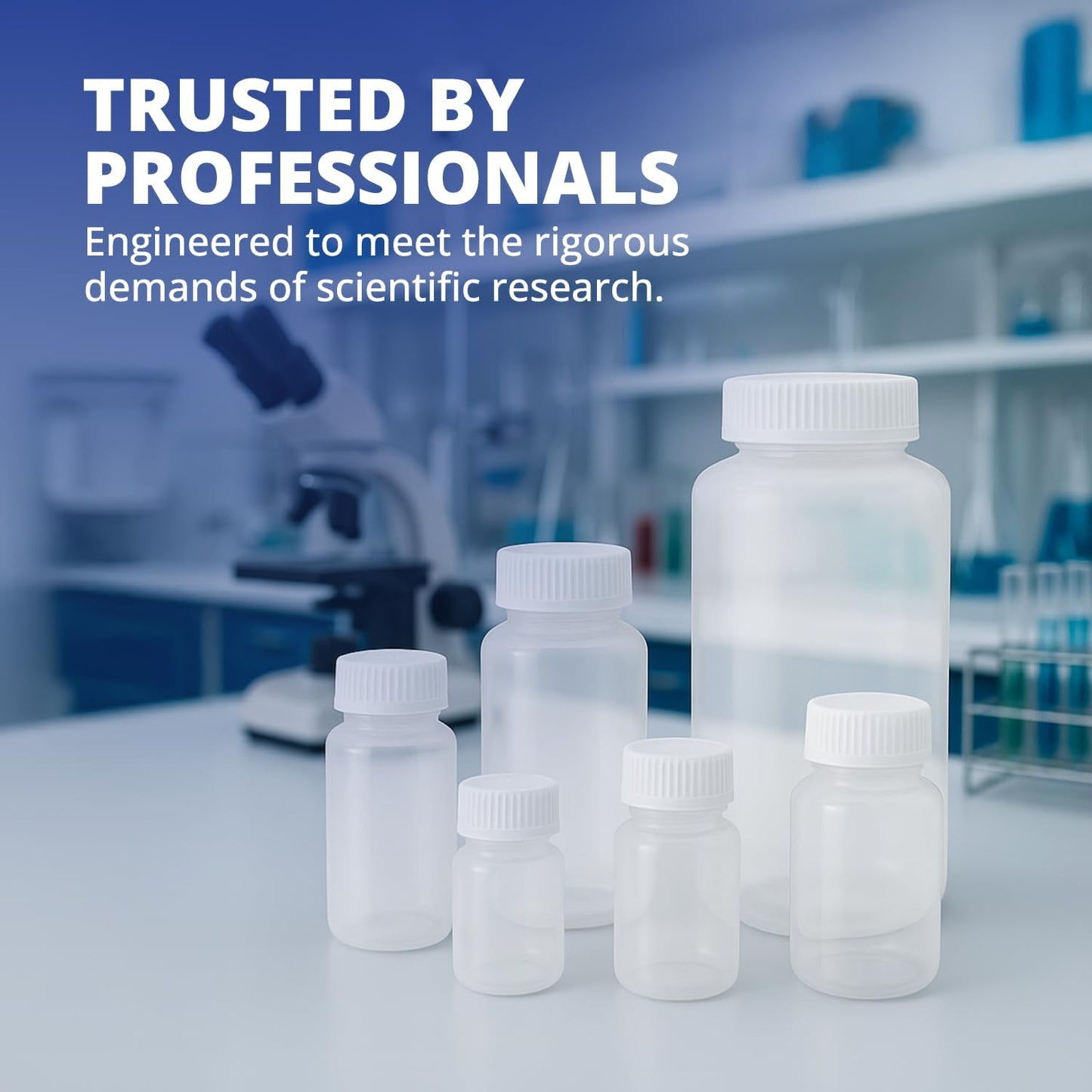 United Scientific™ Travel Bottles - Leak Proof 3 Oz Toiletry Containers | TSA Approved, Pack of 6