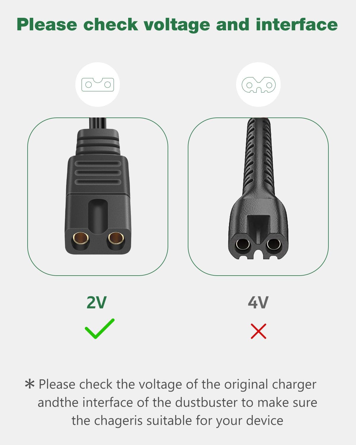 Wahl 2V Charger | Compatible Power Cord for 5-Star Series Clippers & Shavers - 5.9ft Length