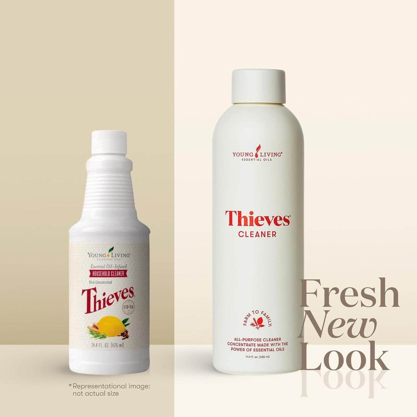 Thieves Household Cleaner - Plant-Based Multi-Surface Solution with Essential Oils | 14.4 oz