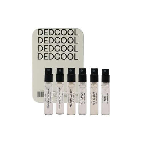 DedCool Fragrance Discovery Set - 6 Unique Scents | Non-Toxic, Vegan | Travel Size Perfume