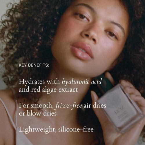 RŌZ Milk Hair Serum - 3-in-1 Leave-In Treatment for All Hair Types | Hydrates, Smooths & Controls Frizz - 3.4 fl. oz.
