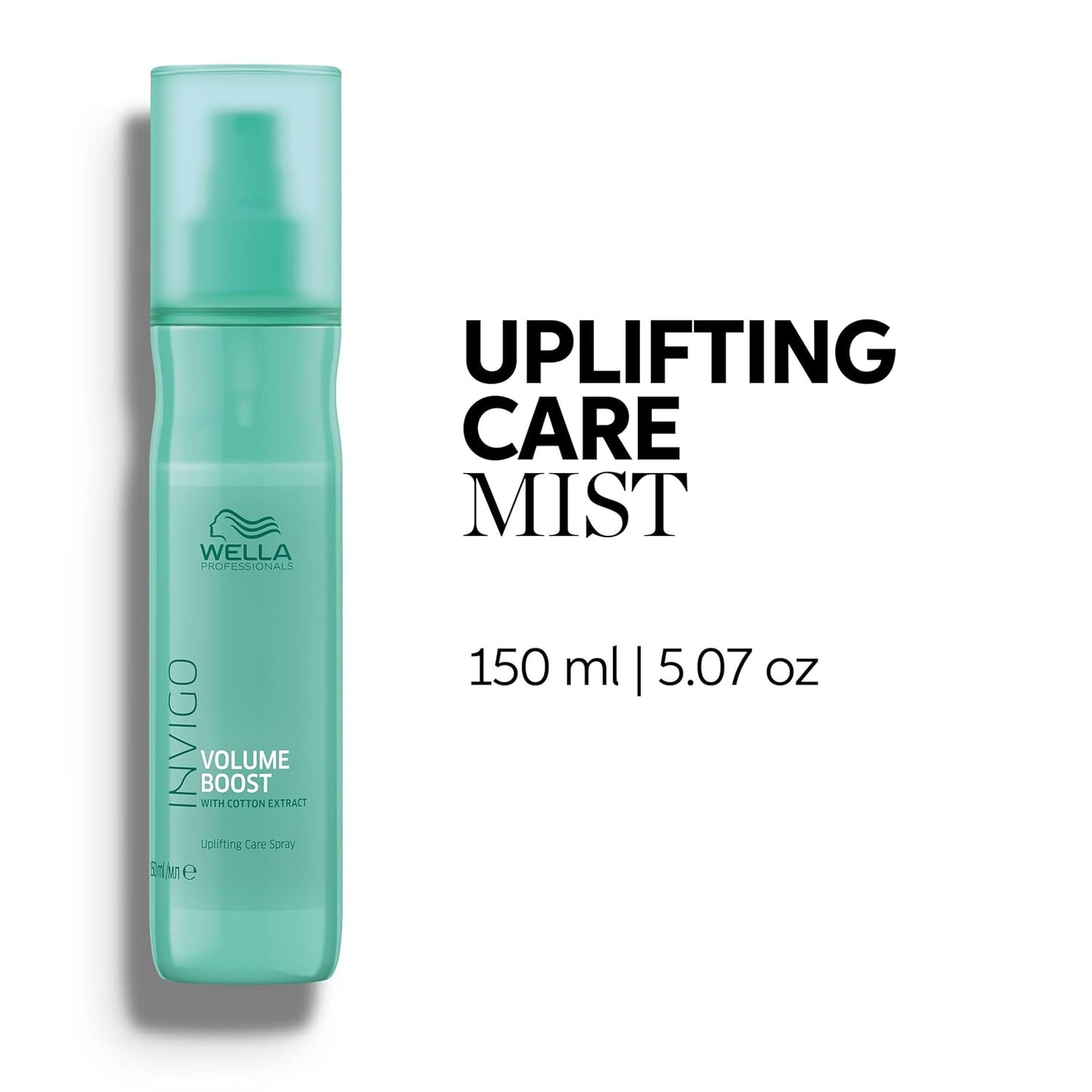 Wella Professionals Invigo Volume Boost Mist - Lightweight Care for Fine Hair | Adds Volume & Shine | 5.07 Fl Oz