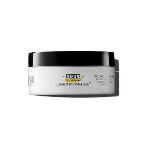 Kiehl's Creative Cream Wax - Non-Greasy Hair Wax for Medium to Coarse Hair, Superior Hold & Silk Powders - 1.75 oz