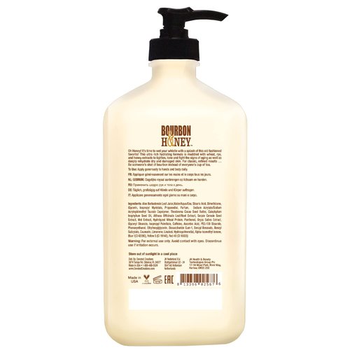 Devoted Creations Bourbon & Honey Moisturizer - Hydrating Formula for Soft Skin | 18.25 oz