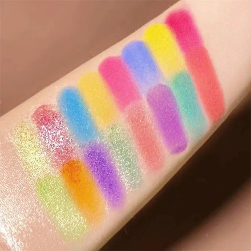 Grospe 30 Color Rainbow Eyeshadow Palette - Highly Pigmented Mattes & Shimmers | Blendable, Long-Lasting Makeup Gift Set