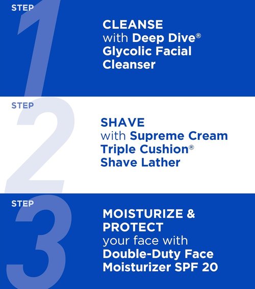 Jack Black Supreme Cream - Triple Cushion Shave Lather for Men | Rich, Moisturizing Shaving Cream