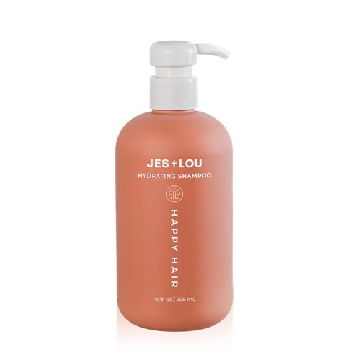 JES+LOU Hydrating Shampoo - Sulfate Free Formula for Dry, Damaged Hair | 10 oz, Vegan & Paraben Free