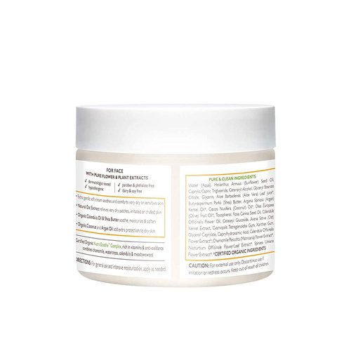 Babo Botanicals Miracle Cream | Fragrance-Free Face & Body Moisturizer for Sensitive Skin - EWG Verified