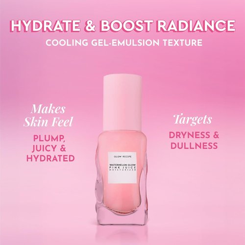 Glow Recipe Pink Juice Water Gel Moisturizer - Travel Size Hydrating Gel for Oily Skin (25ml)