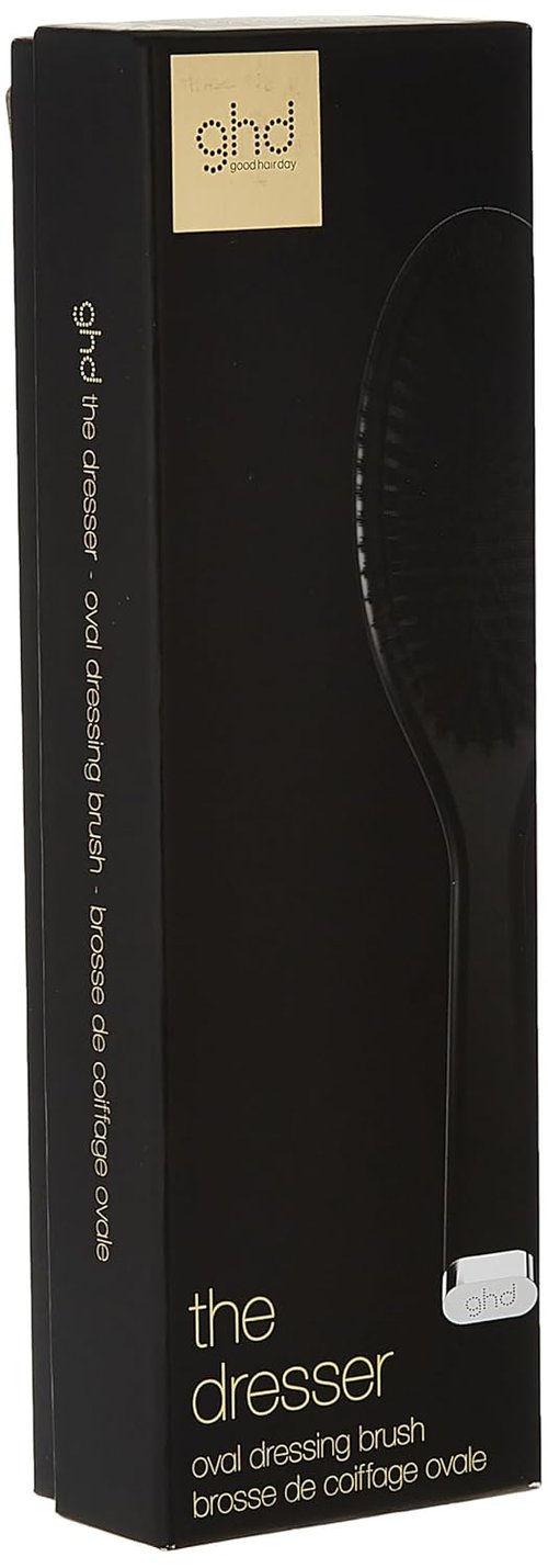GHD Detangling Hair Brushes - All-Rounder Paddle & Dresser Oval Brush Set for Thick Hair