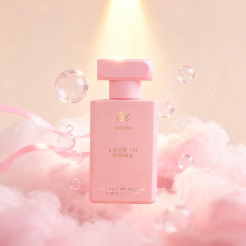 OUSHANG Love in Rome Perfume for Women and Men, Vanilla Fruity Woody Scent, Elegant Romantic Fragrance, Long Lasting 8+ Hours Extrait de Parfum