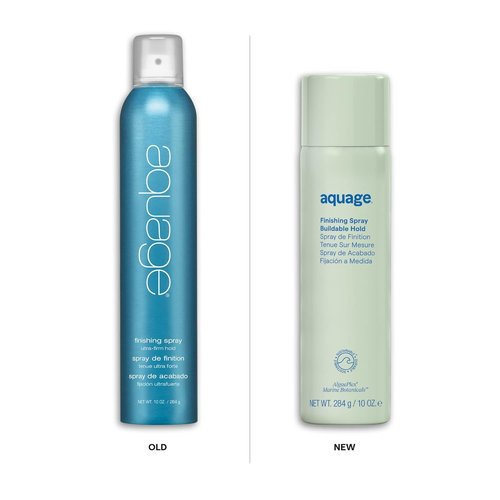 Aquage Finishing Hair Spray - Volumizing Flexible Hold for Shine & Long-Lasting Style | 3.5 oz