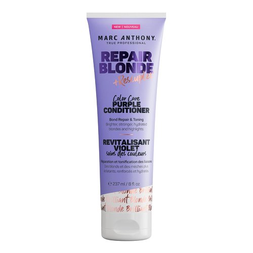 Marc Anthony Bond Repair Purple Hair Conditioner - Color-Safe Toning for Blonde & Grey Hair