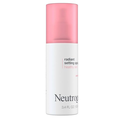Neutrogena Healthy Skin Radiant Setting Spray - Long-Lasting Hydrating Face Mist with Antioxidants & Peptides, 3.4 fl. Oz