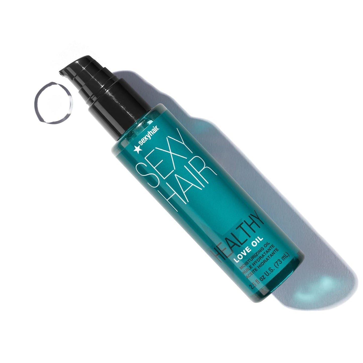 SexyHair Healthy Love Oil - Moisturizing Oil for Smoothness & Frizz Control | Thermal Protection & Shine | All Hair Types