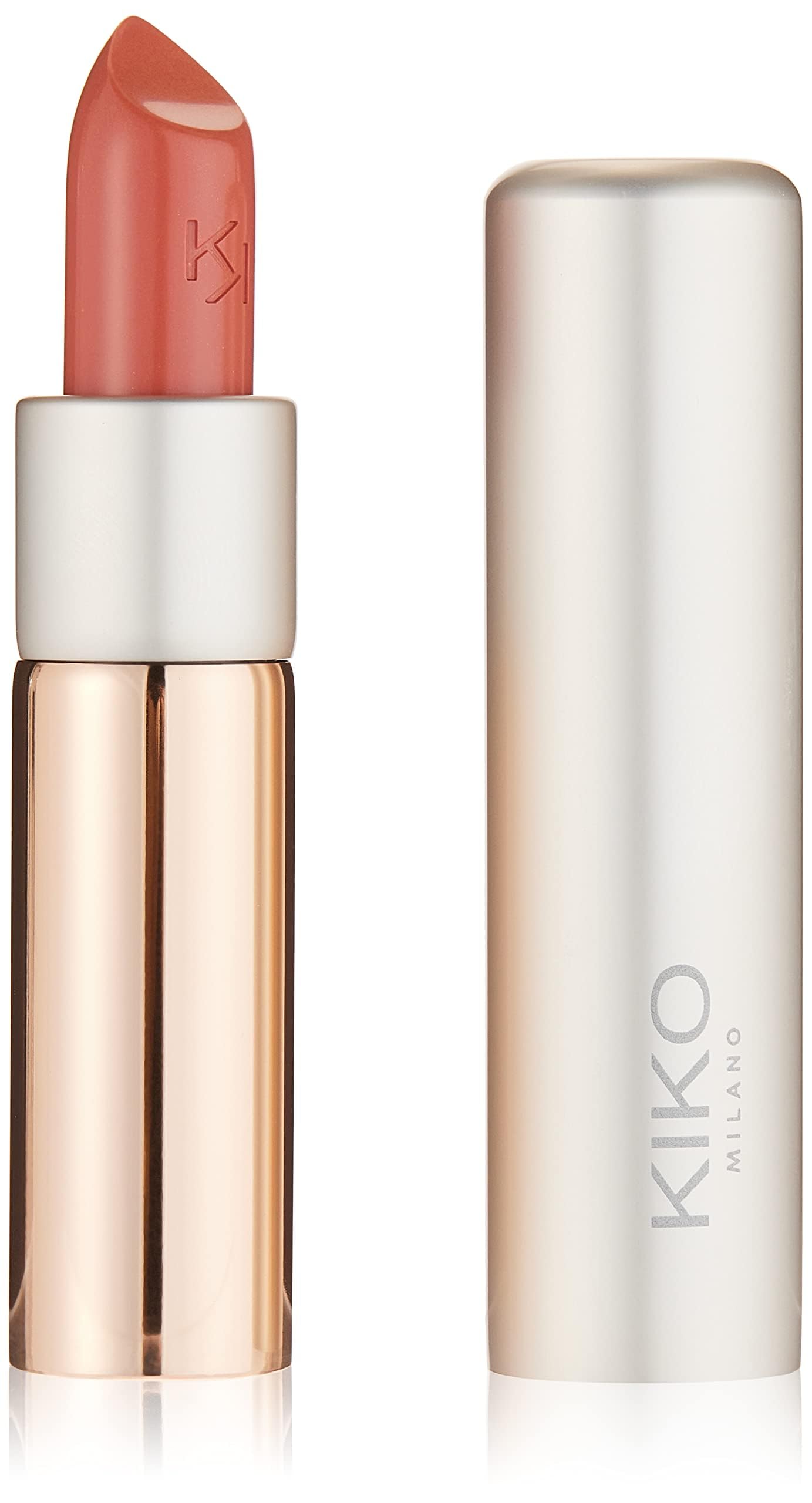 Kiko MILANO - Glossy Dream Sheer Lipstick 201 Shiny Lipstick with Semi-sheer Color | Lip Color with Semi - Sheer Lip Shine | Cruelty Free Makeup | Professional Makeup Lipstick | Made in Italy