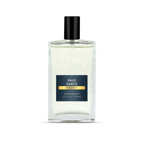 Cremo Cologne For Men - Palo Santo Mens Cologne Spray, A Combination of Bright Cardamom, Dry Papyrus and Aromiatic Palo Santo, Multi-Layered Signature Men's Fragrances, 3.4 Fl Oz