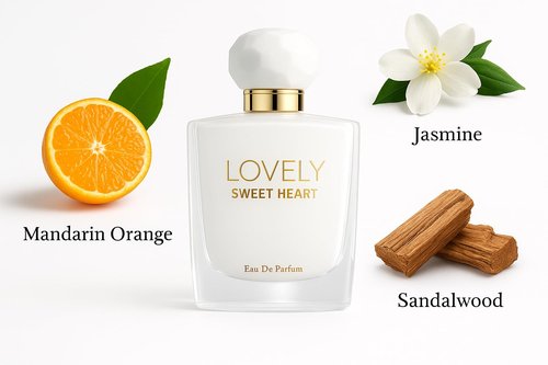 Women's Perfume, Jasmine, Mandarin Orange, Sandalwood Notes, Luxurious Long Lasting Eau de Parfum for Women 100ml (3.4 fl.oz)