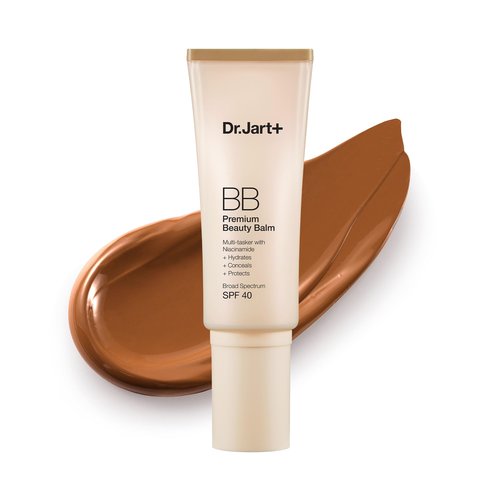 Dr.Jart+ Premium BB Korean Tinted Moisturizer with SPF 40 and Niacinamide | bb cream | Skin Tint | Korean Makeup, Tan, 1.35 Fl Oz