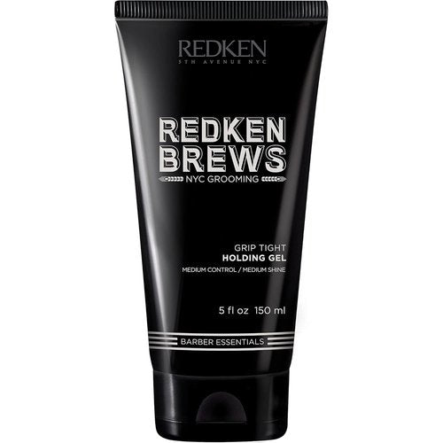 Redken Brews Holding Gel For Men - Medium Hold, Shine & Flake-Free Styling for All Hair Types