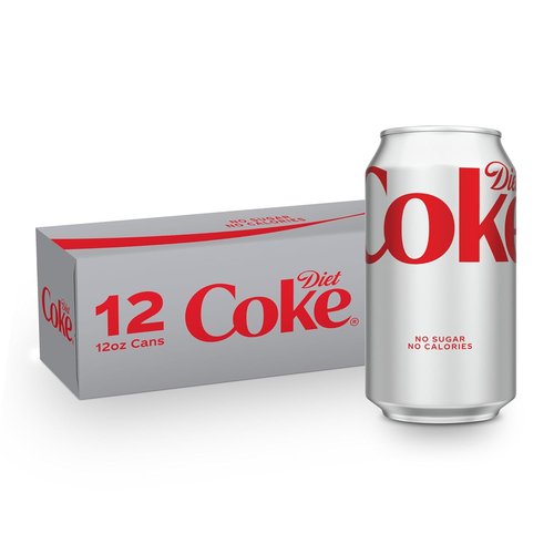 Diet Coke | Refreshing Soft Drink - 12 Fl Oz Cans, Convenient 12-Pack for Easy Enjoyment