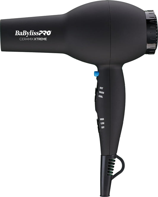 BaBylissPRO Ceramix Xtreme Hair Dryer - Professional Ionic Technology for Fast Drying