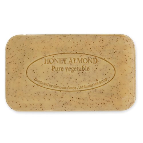 Pre de Provence | Artisanal French Moisturizing Soap Bar - Shea Butter Enriched, Honey Almond, 5.3 Ounce