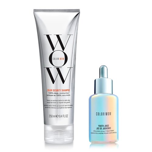COLOR WOW Optimal Scalp Treatment Bundle | 2-Step Prep for Brighter, Thicker Hair & Less Shedding