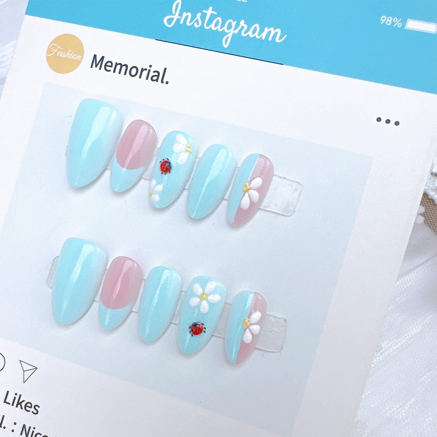 24Pcs St Patrick's Day Press on Nails Short Square Gold French Tip Fake Nails with Gold Rhinestones Horseshoe Rainbow Shamrocks False Nails St Patricks Day Acrylic Nails Irish Stick on Nails for Women