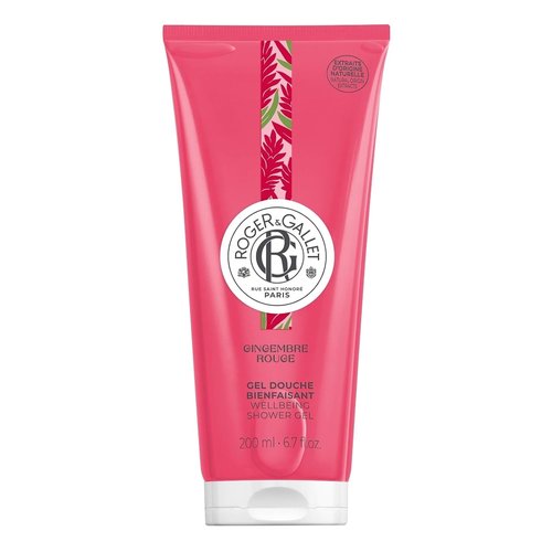 Roger & Gallet Body Wash - Gingembre Rouge Red Ginger Shower Gel for Women | 6.6 Oz