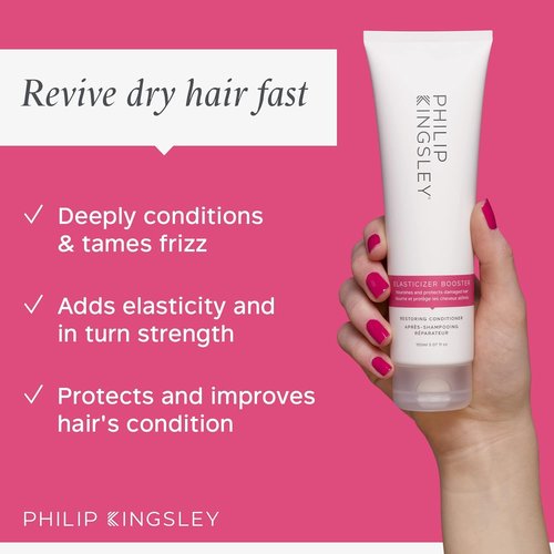 PHILIP KINGSLEY | Elasticized Booster Restoring Conditioner | Deep-Conditioning Treatment for All Hair Types | Reduces Breakage, Frizz & Adds Shine | 5.74oz