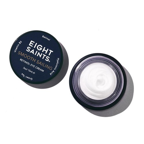 Eight Saints Retinol Eye Cream - Natural & Organic Formula for Smoother Skin Tone | 0.5 Ounces