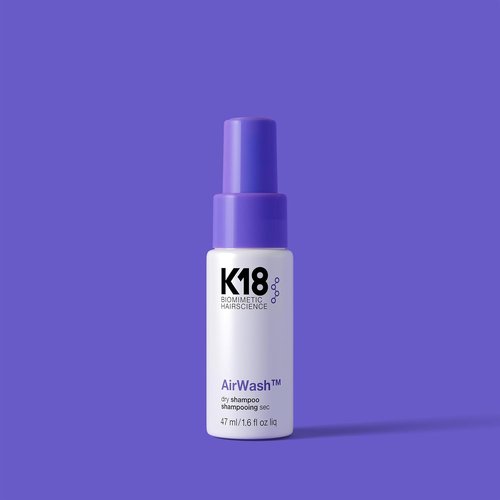 K18 AirWash™ Dry Shampoo - Non-Aerosol Formula Balances Scalp & Controls Oil Production