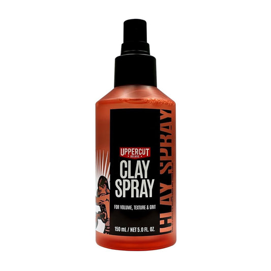 Uppercut Deluxe Clay Spray for Men - 5.0 oz Texturizing Volume Spray for Medium to Long Hair