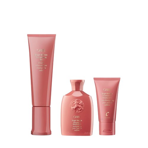 ORIBE Brightest Blonde Travel Bundle - Perfect for Maintaining Radiant Blonde Hair On-the-Go