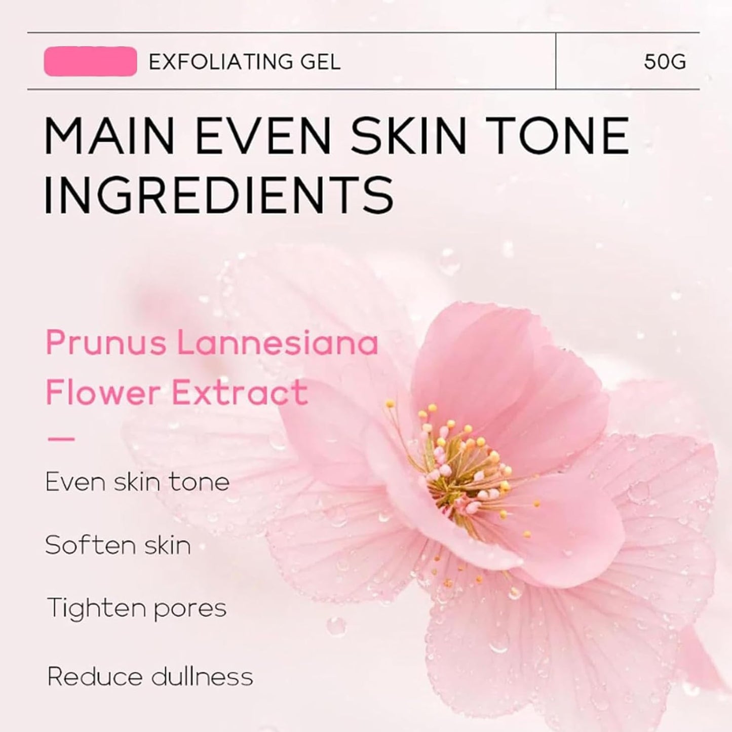 Purifying Exfoliating Gel, Face and Body Exfoliating Scrub Gel, Deep Cleansing Moisturizing Facial Exfoliator for All Skin Types (2pcs)