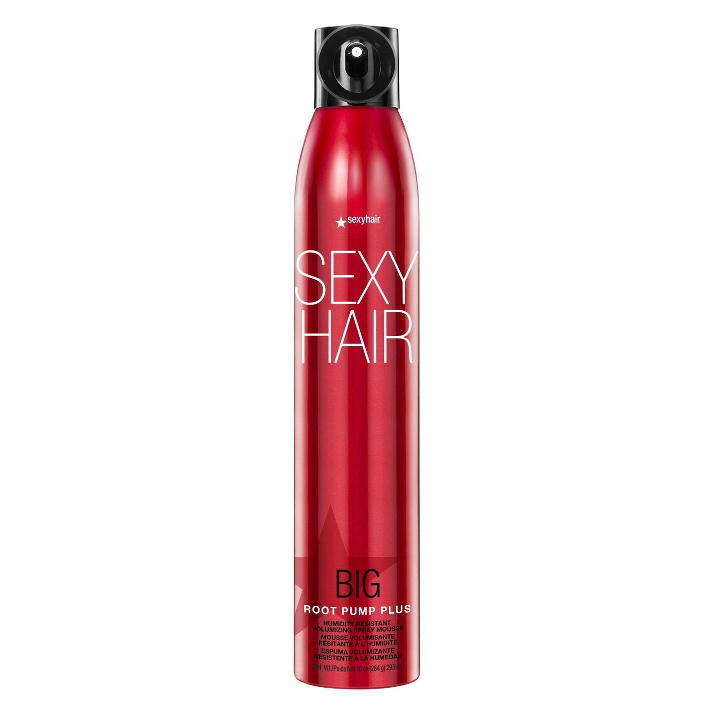 SexyHair Big Root Pump Plus Volumizing Spray Mousse - High Hold & Humidity Resistance | 72-Hour Volume